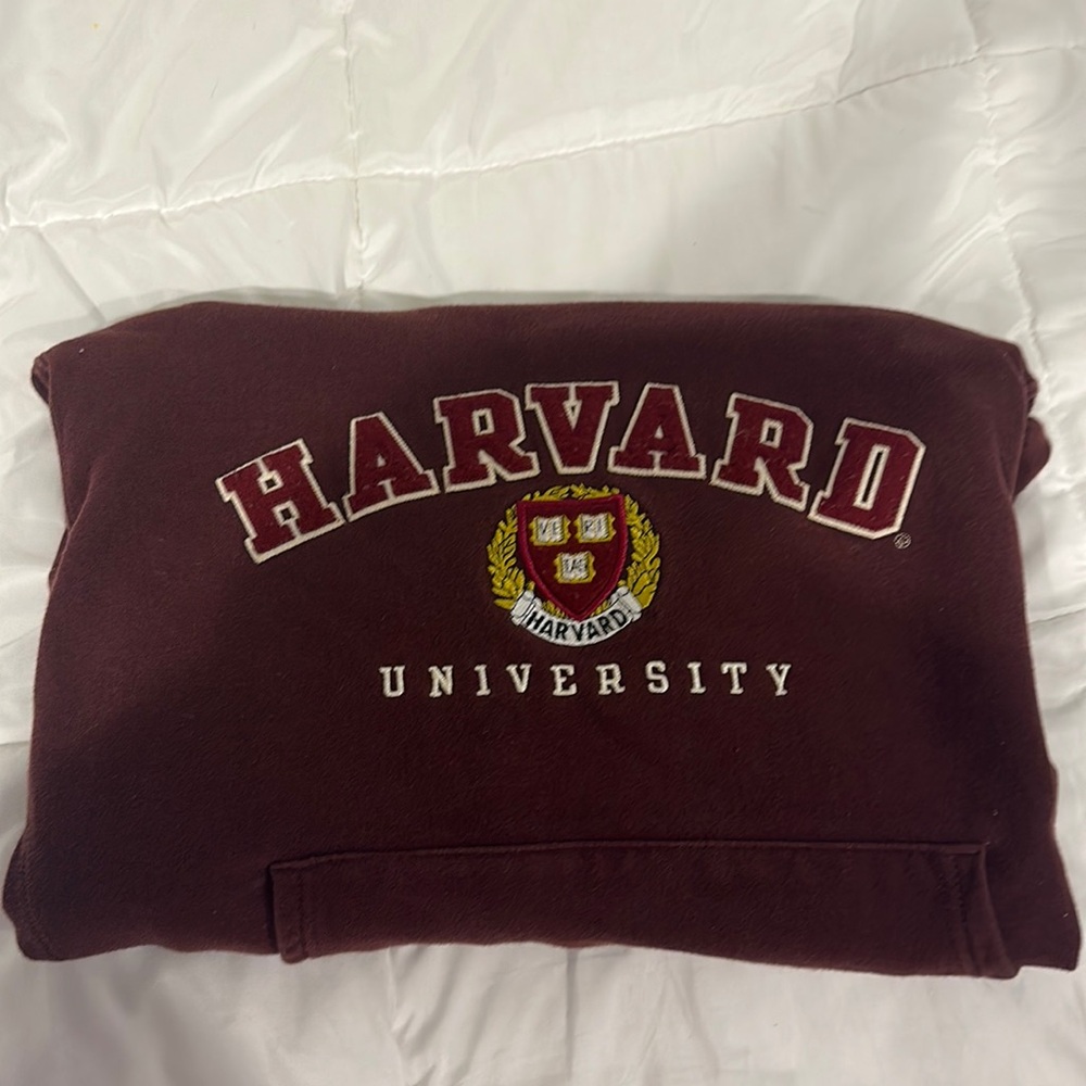 (Size) Large Harvard University maroon sweatshirt